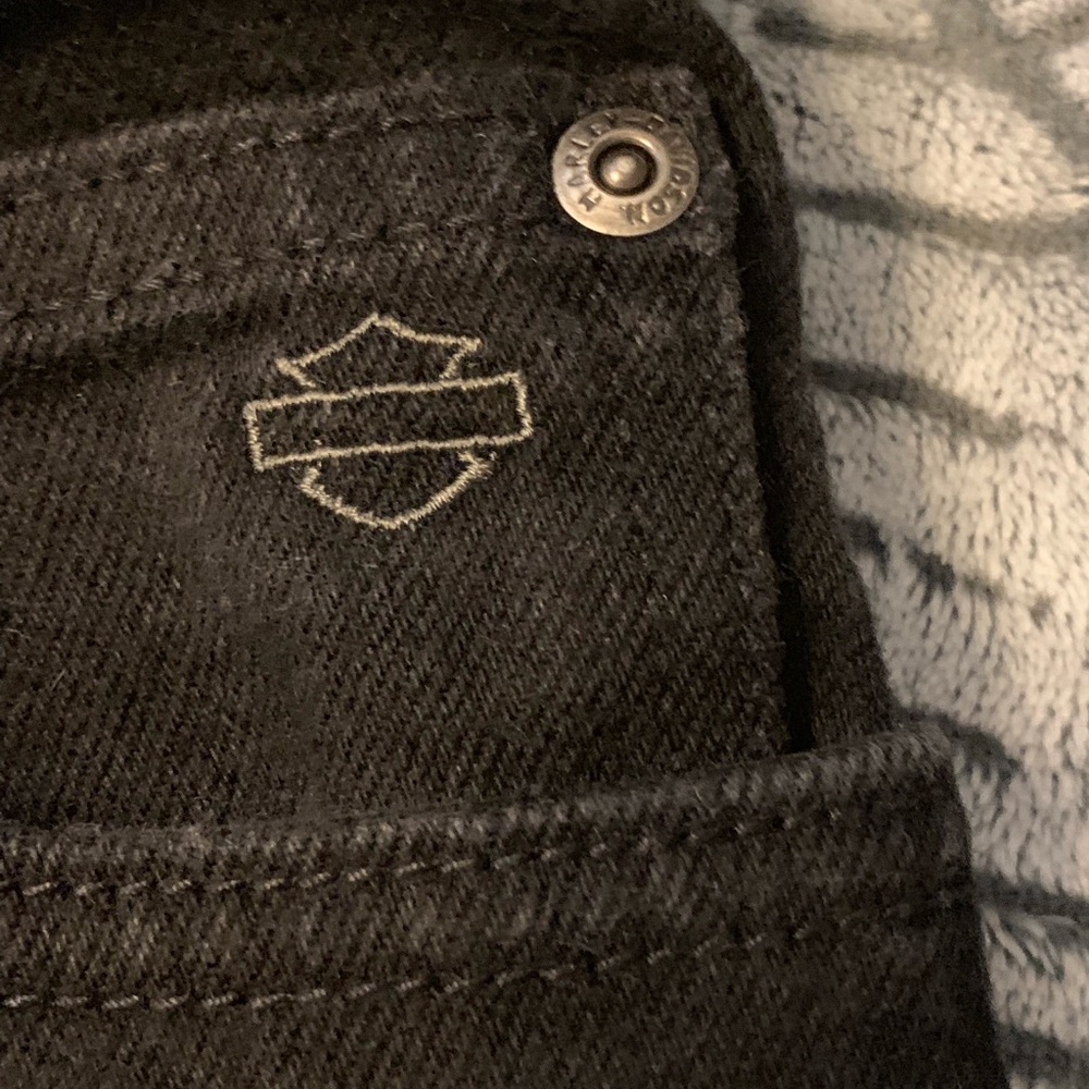 Harley Davidson boot cut jeans - black